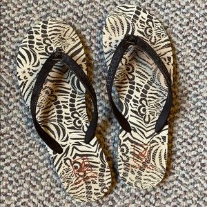 Sperry flip flops size 7